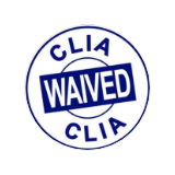 CLIA WAIVED 로고